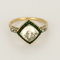 Bague 54 PIAGET - Possession - Anneau en or gris et diamants 58 Facettes DV32076-1