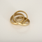 Bague 56 CARTIER - Trinity - Moyen Modèle - Alliance trois ors 58 Facettes DV31944-1