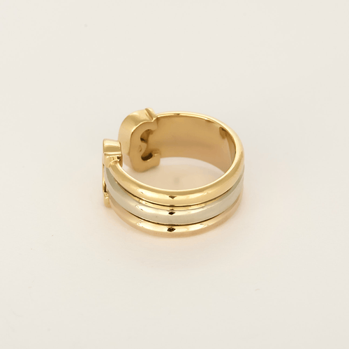 Bague 53 Cartier Bague en Or jaune, blanc et rose 18k 58 Facettes DV31986-1