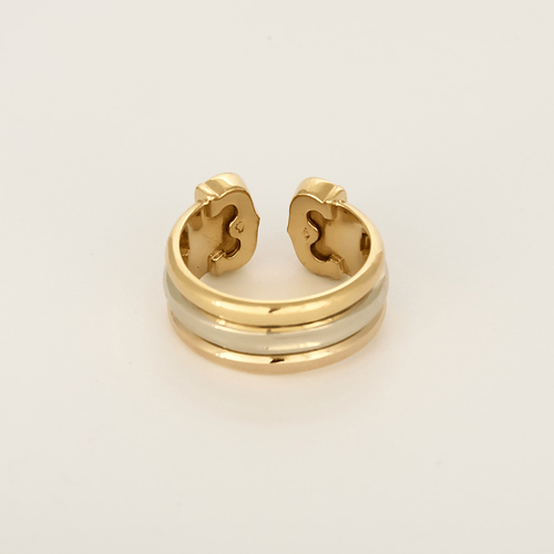 Bague 53 Cartier Bague en Or jaune, blanc et rose 18k 58 Facettes DV31986-1
