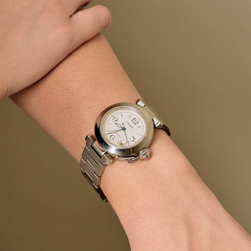 Montre CARTIER - Pasha - Montre en acier à mouvement automatique 58 Facettes DV8953-7