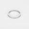 Bague 63 Alliances Platine 58 Facettes DV32120-1