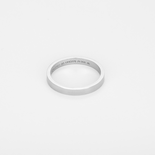 63 CARTIER - C DE CARTIER Alliances Platine 58 Facettes DV32120-1