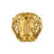 Bague 57 Élégante bague cocktail en or jaune et citrine : 18 carats 58 Facettes DV31930-2