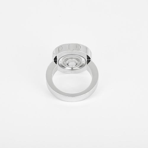 Bague 53 CHOPARD - Happy Spirit - Bague en or blanc et diamant s 58 Facettes DV32380-1
