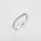 Bague 47 Dinh Van – Alliance carrée or gris et diamants 58 Facettes DV32235-2