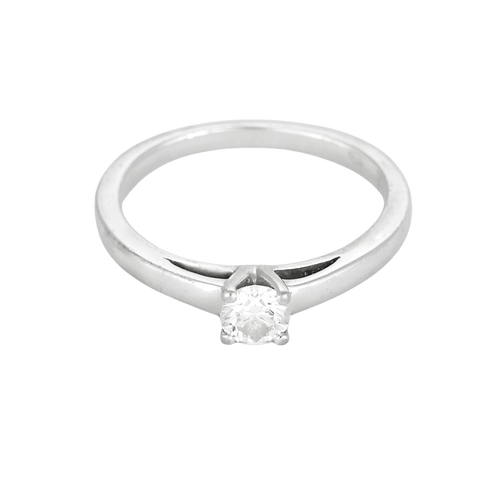 Bague 51 Bague en Or blanc 18k Diamant 58 Facettes DV32420-2