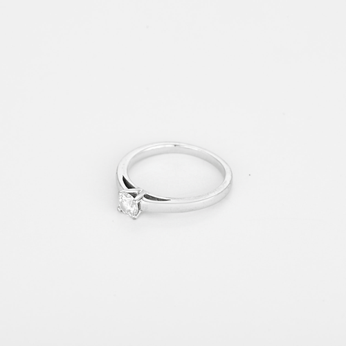 Bague 51 Bague en Or blanc 18k Diamant 58 Facettes DV32420-2