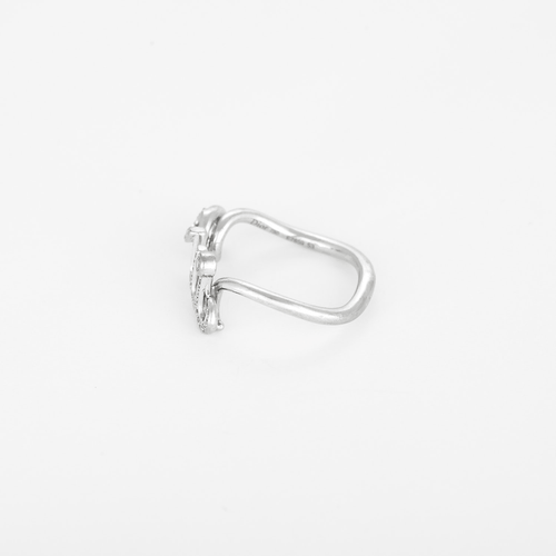 Bague 52 Dior - Oui - Bague en or blanc et diamants : 0,25 carat 58 Facettes DV32380-2