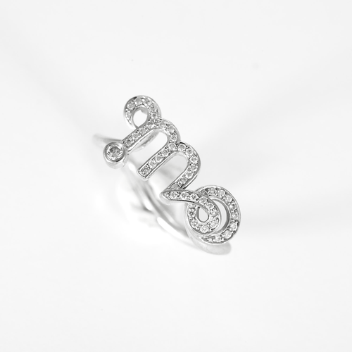 Bague 52 Dior - Oui - Bague en or blanc et diamants : 0,25 carat 58 Facettes DV32380-2