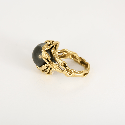 Bague 52.5 Gilbert Albert - Élégante bague en or jaune et perles décoratives 58 Facettes DV32016-1