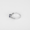 Bague 56.5 Élégante bague Solitaire en or blanc, tanzanite et diamants 58 Facettes DV1834-12