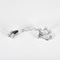 Boucles d'oreilles Boucles d'oreilles en Or blanc 18k Saphir and Diamant 58 Facettes DV31455-3