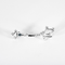 Boucles d'oreilles Boucles d'oreilles en Or blanc 18k Saphir and Diamant 58 Facettes DV31455-3