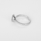 Bague 52 Bague Solitaire en or blanc et diamants : 0,95 carat 58 Facettes DV31927-2