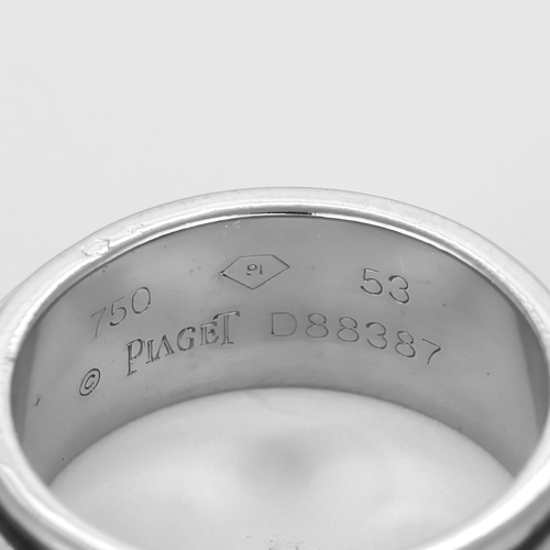 Bague 53 Piaget Possession - Bague en or blanc, diamants 58 Facettes DV31227-1