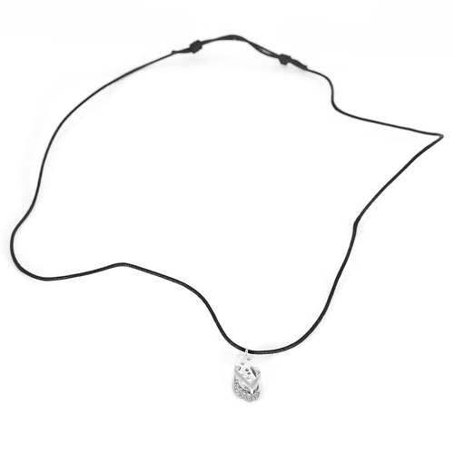 Pendentif en Or blanc 18k Diamant 58 Facettes DV32368-1