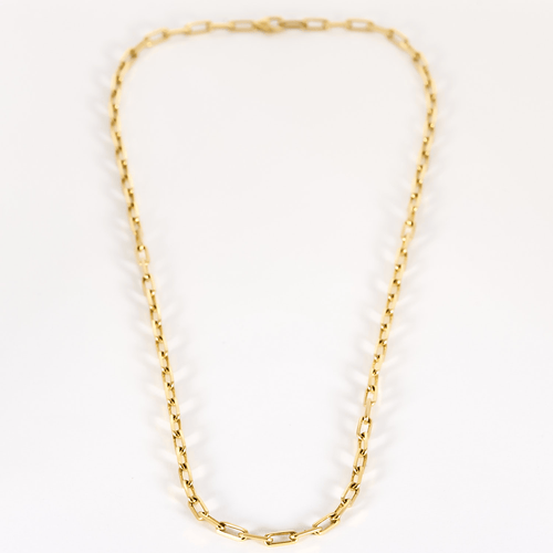 CARTIER - SANTOS - Petit Modèle - Collier en or jaune 18K 58 Facettes DV31360-1