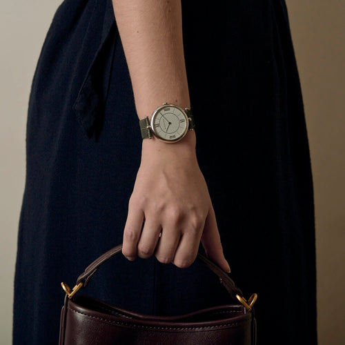 Van Cleef & Arpels  Montre Pierre Arpels en or blanc