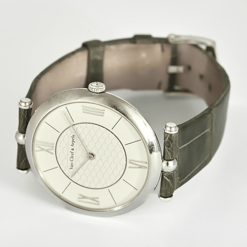 Van Cleef & Arpels  Montre Pierre Arpels en or blanc