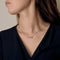 Messika Collier Baby Move en Or blanc 18k Diamant