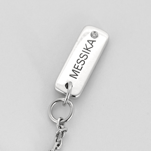 Messika Collier Baby Move en Or blanc 18k Diamant