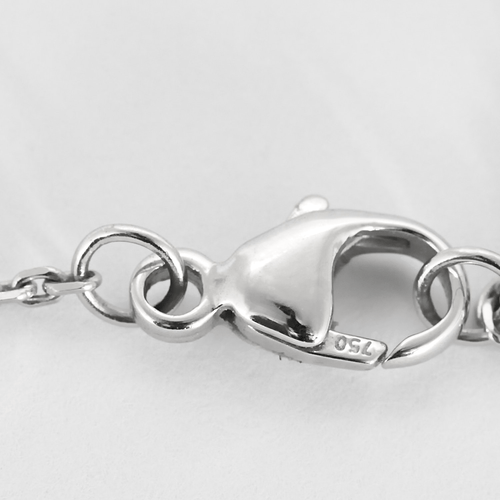Messika Collier Baby Move en Or blanc 18k Diamant