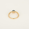 Pomellato Bague M'Ama Non M'Ama en Or rose 18k Topaze bleue