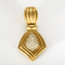 BOUCHERON - Rares Pendants d'oreilles en or jaune 18k et diamants. Vintage. Années 1980. 58 Facettes DV32487-1