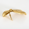 BOUCHERON - Rares Pendants d'oreilles en or jaune 18k et diamants. Vintage. Années 1980. 58 Facettes DV32487-1