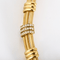 BOUCHERON - Rare collier en or jaune et diamants. Vintage. 1980. 58 Facettes DV32487-2