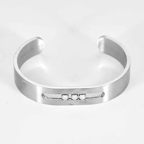 Messika Bracelet Move Argent Diamant 58 Facettes DV32377-1