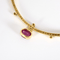 Collier or jaune, rubis : 1 carat, diamants : 0,90 carat 58 Facettes DV0751-16