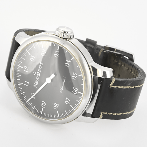 Bracelet montre Meistersinger.  Montre Granmatik 58 Facettes DV2198-5