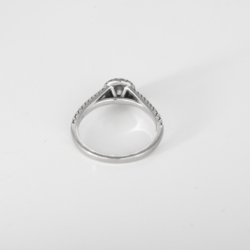 55 AMANTYS - Bague en Or blanc 18k Diamant 58 Facettes DV32627-1