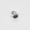 Boucles d'oreilles en Or blanc 18k Saphir and Diamant 58 Facettes DV32533-3