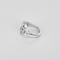 52 Cartier - Agrafe - Bague  en or blanc et diamants 58 Facettes DV31450-39