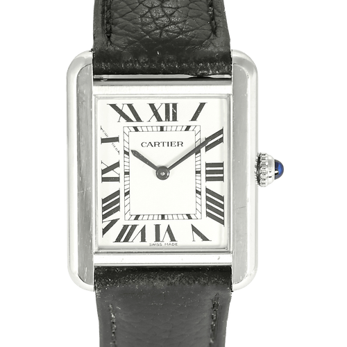 Cartier Montre Tank Solo en acier 58 Facettes DV32020-1