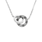 CARTIER – LOVE, PAVÉ – Élégant collier en or blanc et diamants 58 Facettes DV32231-2
