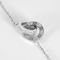 CARTIER – LOVE, PAVÉ – Élégant collier en or blanc et diamants 58 Facettes DV32231-2