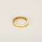 54 Demie alliance en or jaune et diamants de taille brillant 58 Facettes DV26158-24