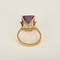 60 Bague cocktail en or jaune et améthyste 58 Facettes DV32608-1