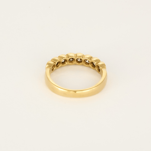 53 Bague en Or jaune 18k Diamant 58 Facettes DV26158-25