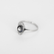 56 Bague en Or blanc 18k Diamant and Saphir 58 Facettes DV16236-12