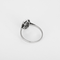 56 Bague en Or blanc 18k Diamant and Saphir 58 Facettes DV16236-12