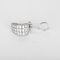 Élégantes boucles d'oreilles en or blanc et diamants : 1 carat 58 Facettes DV31450-47