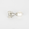 Boucles d'oreilles en or blanc, perles de cultures et diamants : 0,80 carat 58 Facettes DV31450-48