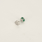 Boucles d'oreilles en Or blanc 18k Emeraude 58 Facettes DV32701-2