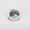 53 Cartier - Tectonique - Bague en or gris et diamants 58 Facettes DV32634-1