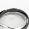 63 CARTIER - TRINITY - Bague en or blanc 18K céramique 58 Facettes DV32079-1